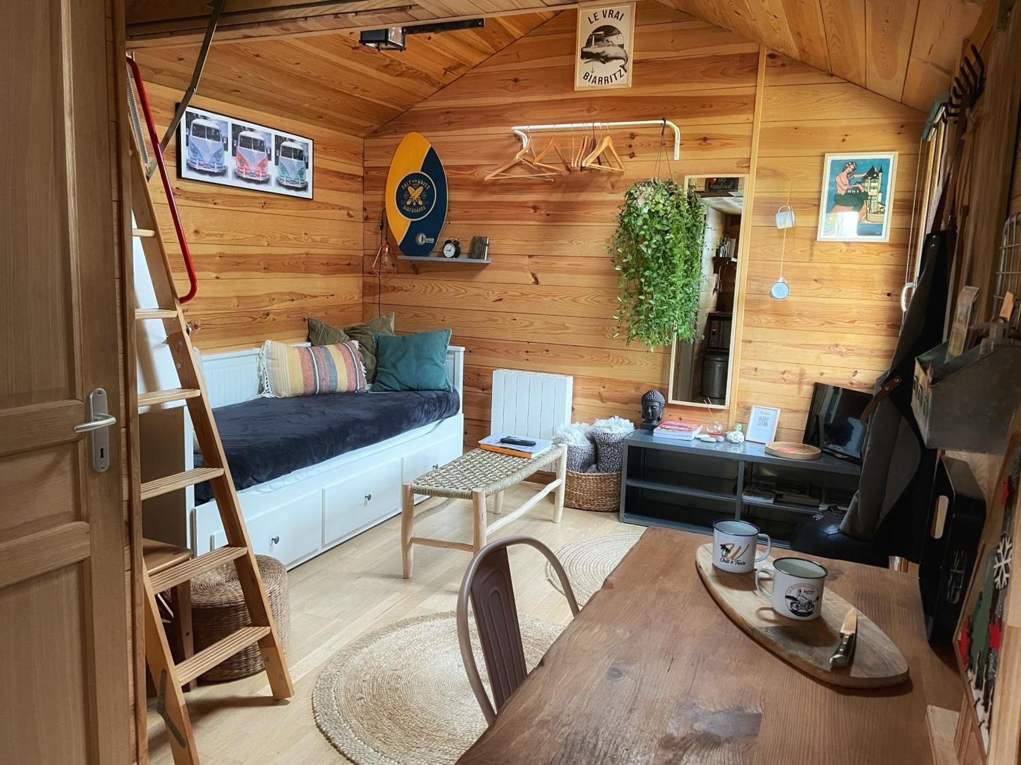 La Wodapalousa, Surf & Crossfit Guesthouse, 800M From Beach Bidart Kamer foto